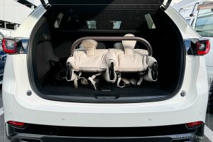 CX-5(KF型)にエアバギー ココダブルEXフロムバースを乗せてみた