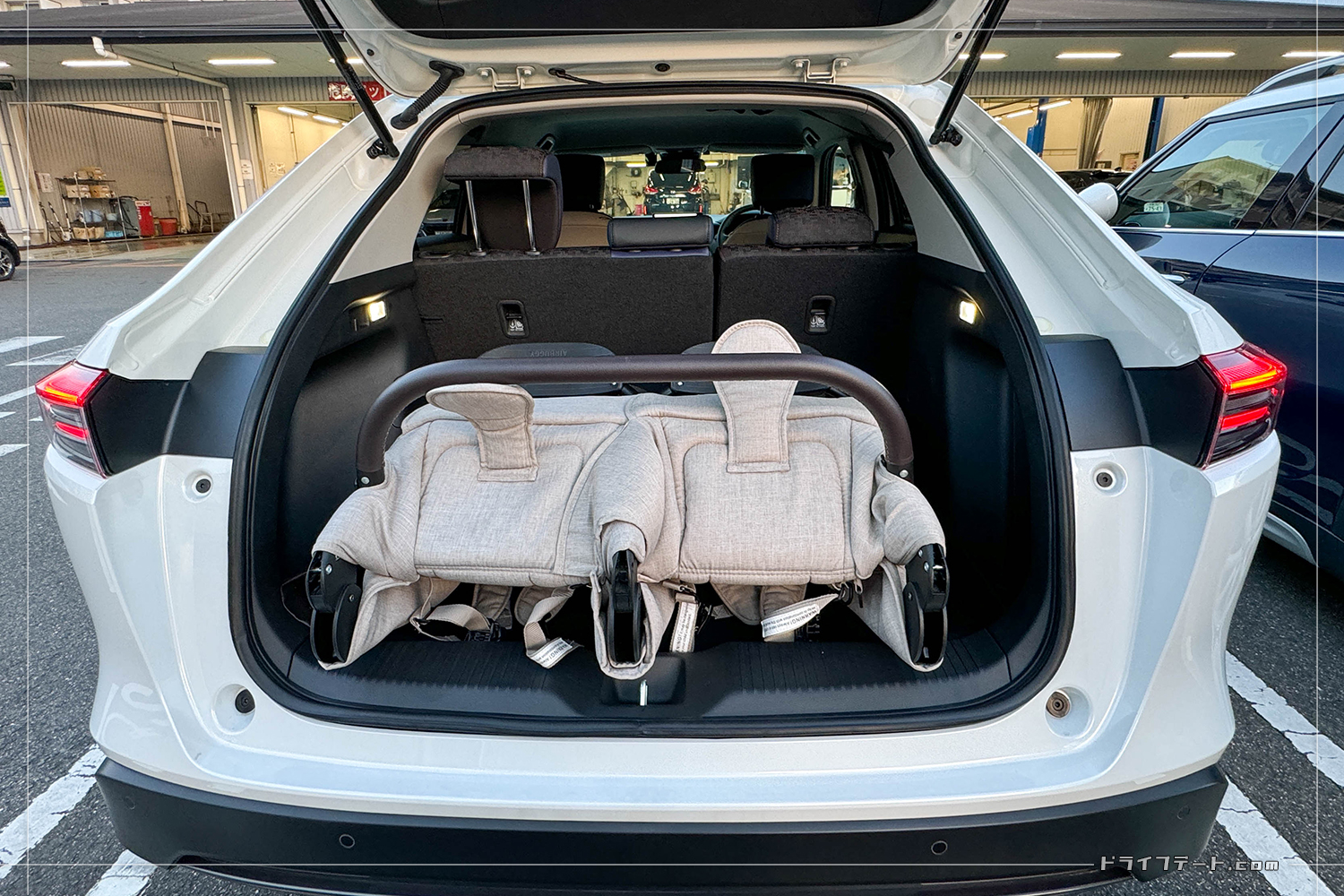 ヴェゼル(RV系)にエアバギー ココダブルEXフロムバースを乗せてみた