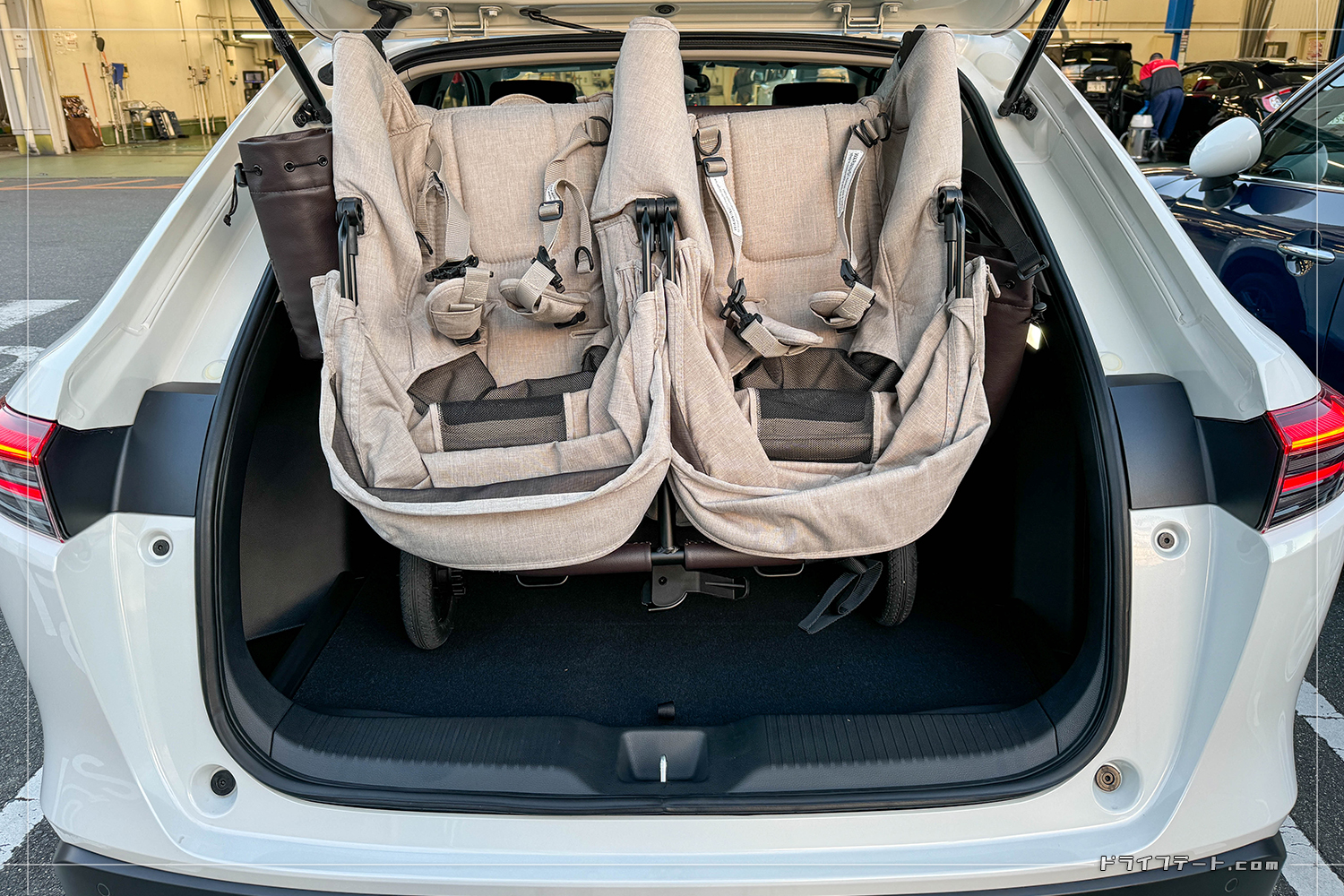 ヴェゼル(RV系)にエアバギー ココダブルEXフロムバースを乗せてみた