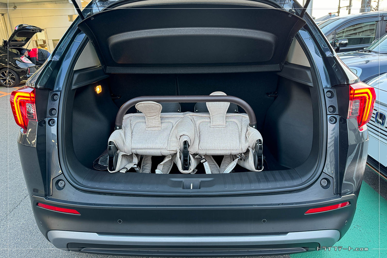 WR-Vにエアバギー ココダブルEXフロムバースを乗せてみた