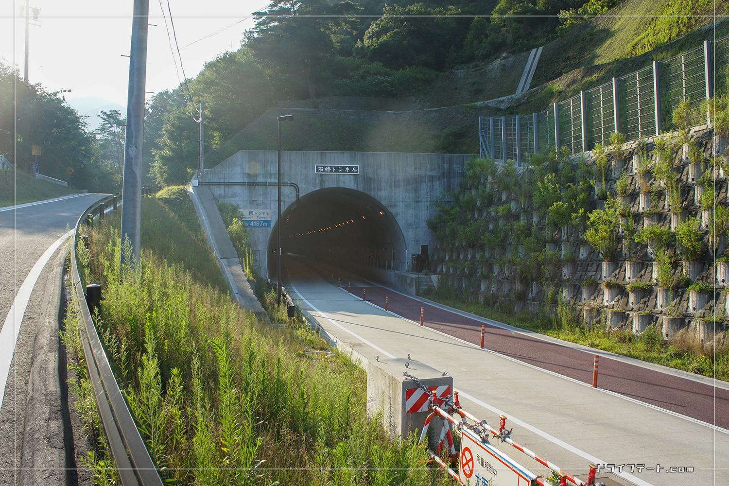 石榑トンネル（三重県側）
